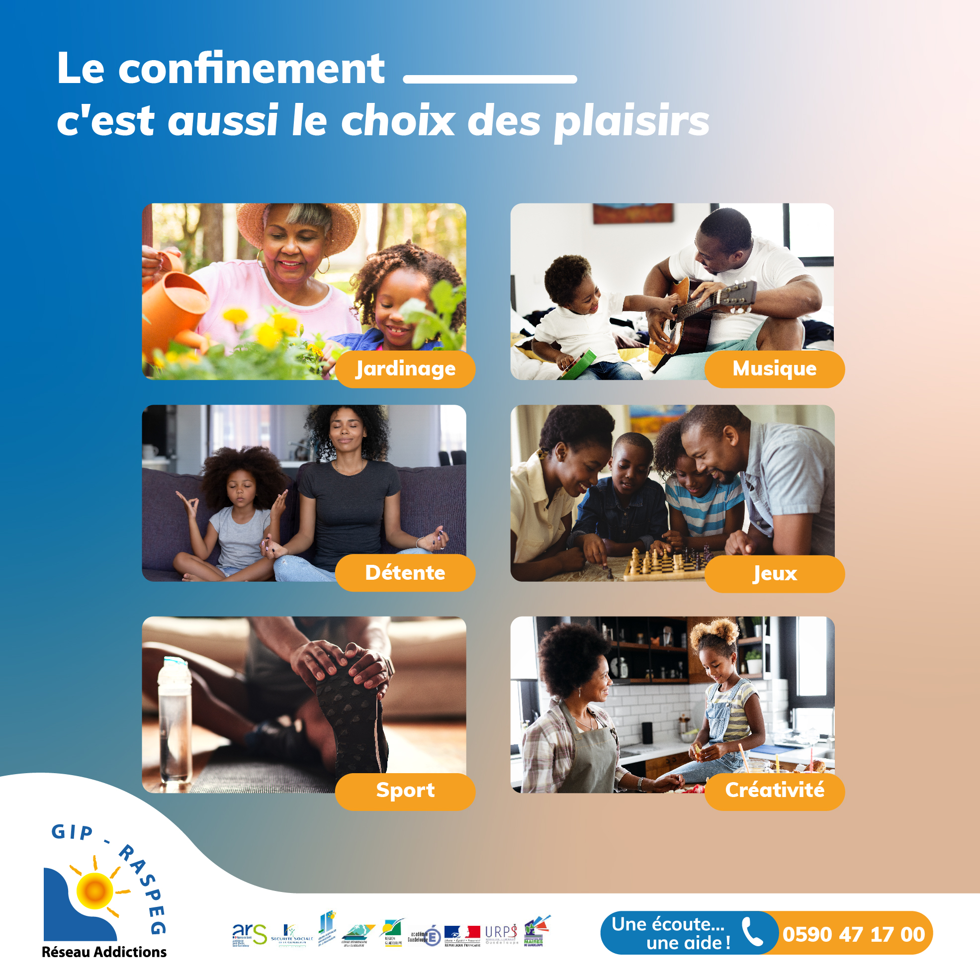 Le confinement c'est aussi le choix des plaisirs